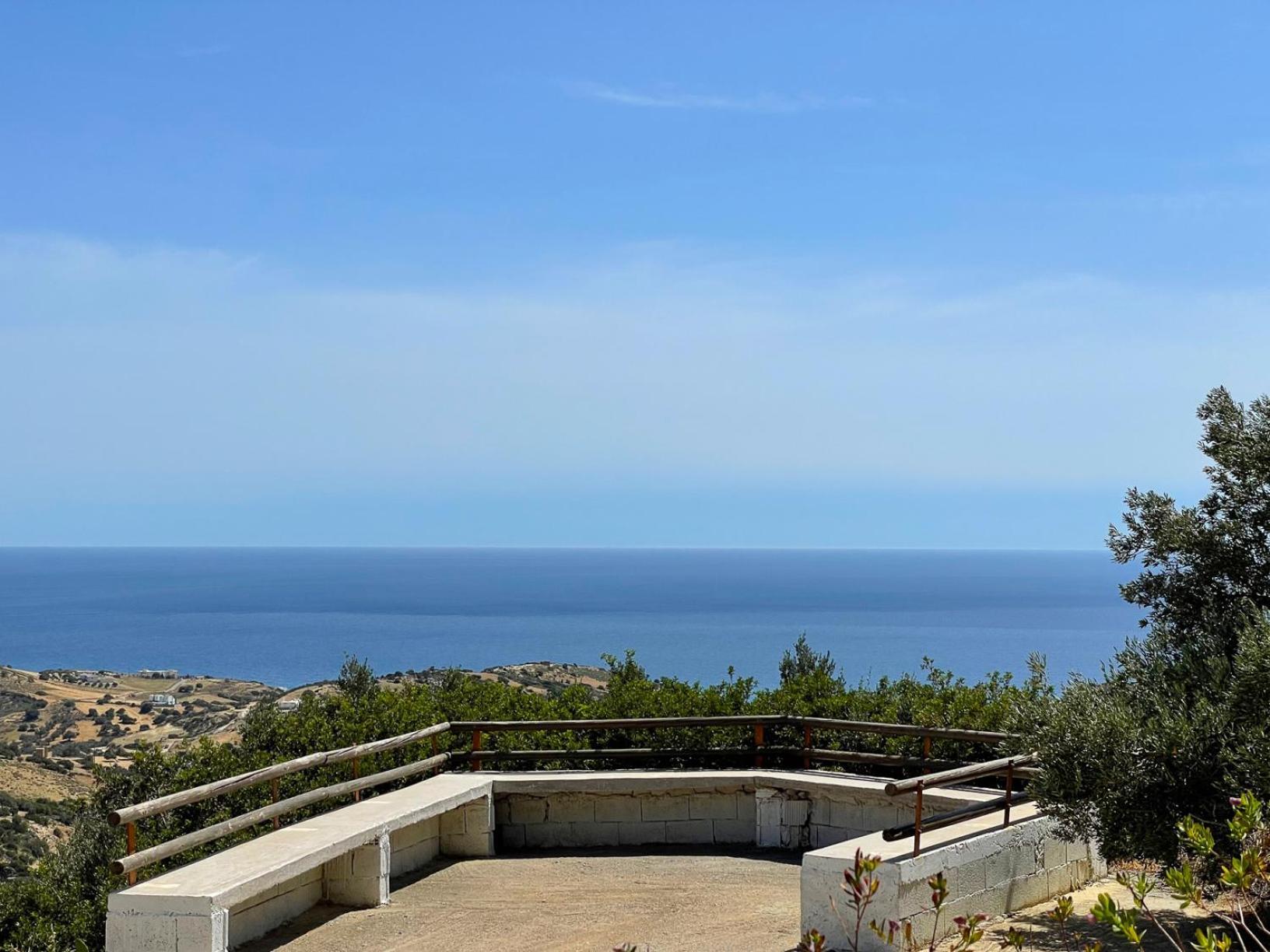 הוילה Triopetra Hill View מראה חיצוני תמונה